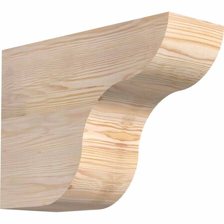 Ekena Millwork Carmel Smooth Rafter Tail, Douglas Fir, 5 1/2"W x 12"H x 16"L RFT06X12X16CAR00SDF